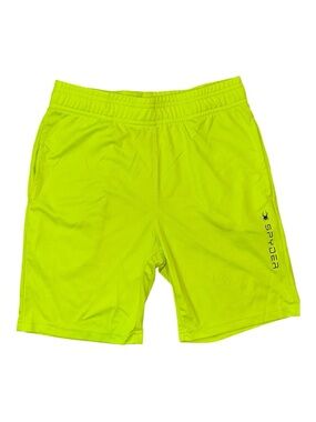 Spyder Men’s Neon Yellow Athletic Shorts